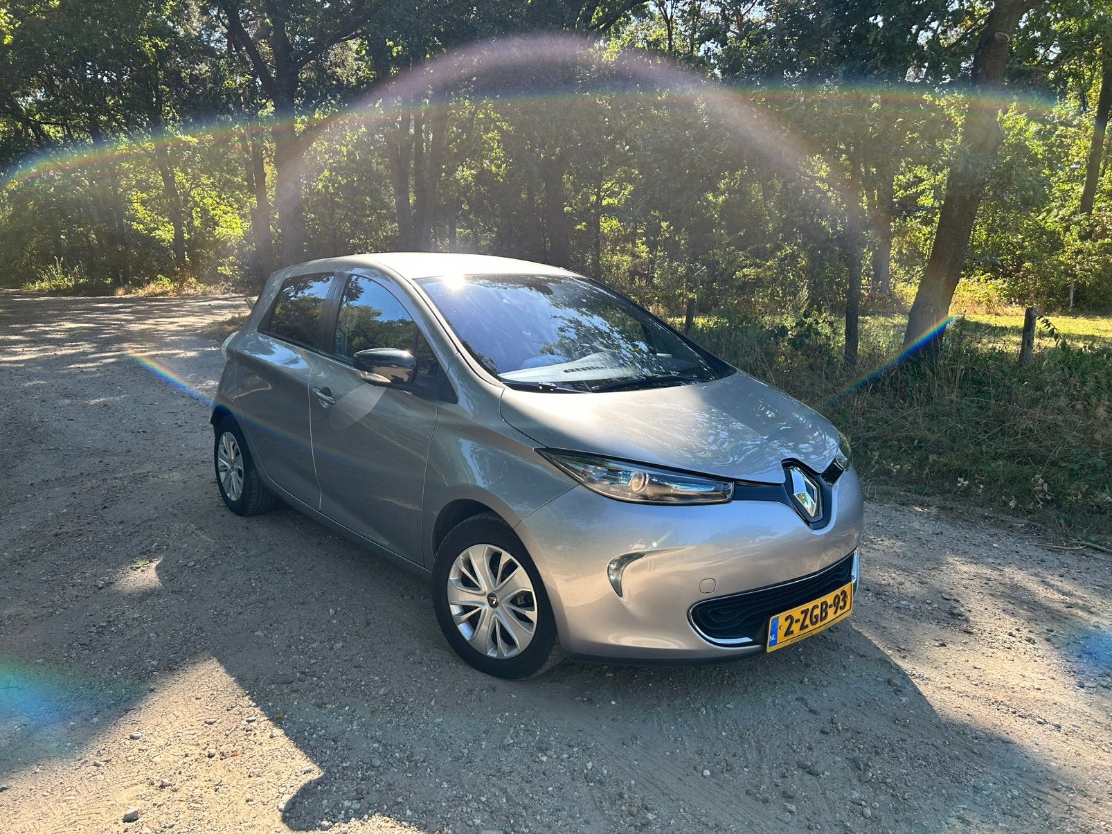 Renault ZOE E 2015 Grijs koopaccu, Stof, Zwart, 58 pk, 31 min