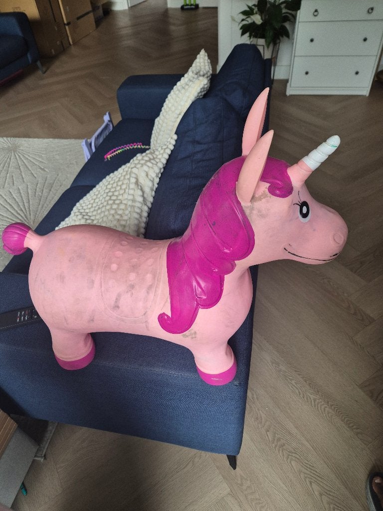 Jumping horse kids, Ophalen, Gebruikt, Losse stenen, Duplo