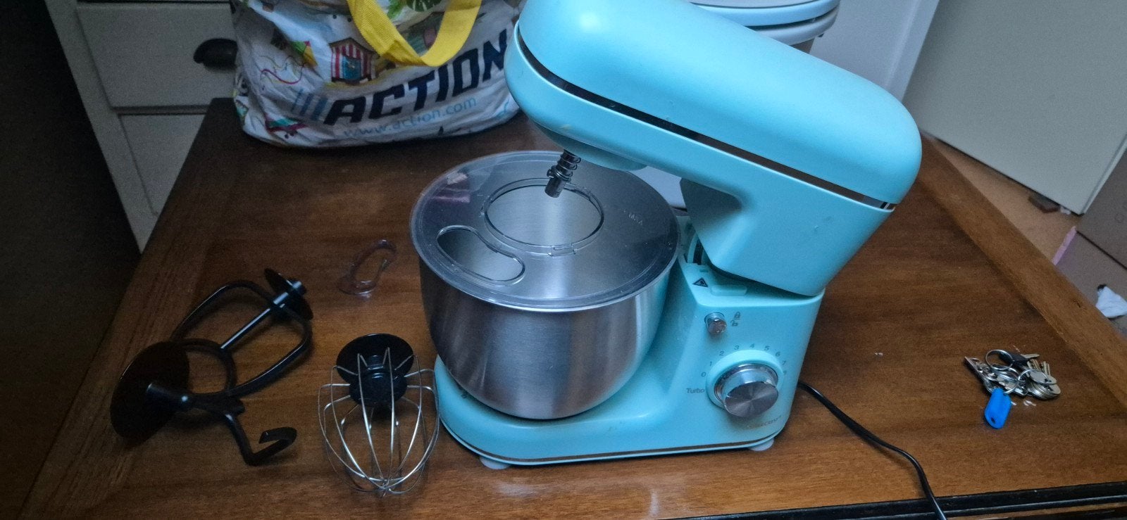 silvercrest keukenmachine, Ophalen, Zo goed als nieuw, 3 snelheden of meer