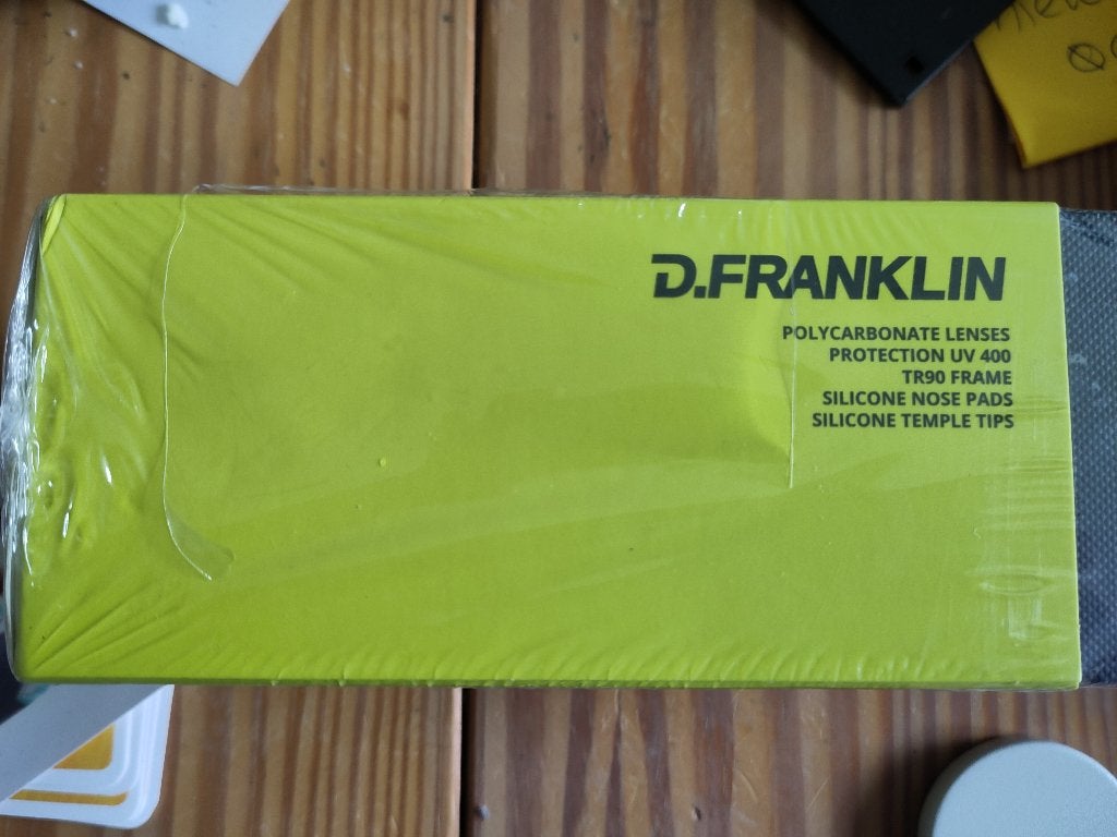 D. Franklin zonnebril nieuw, Overige merken, Zonnebril, Zwart, Nieuw
