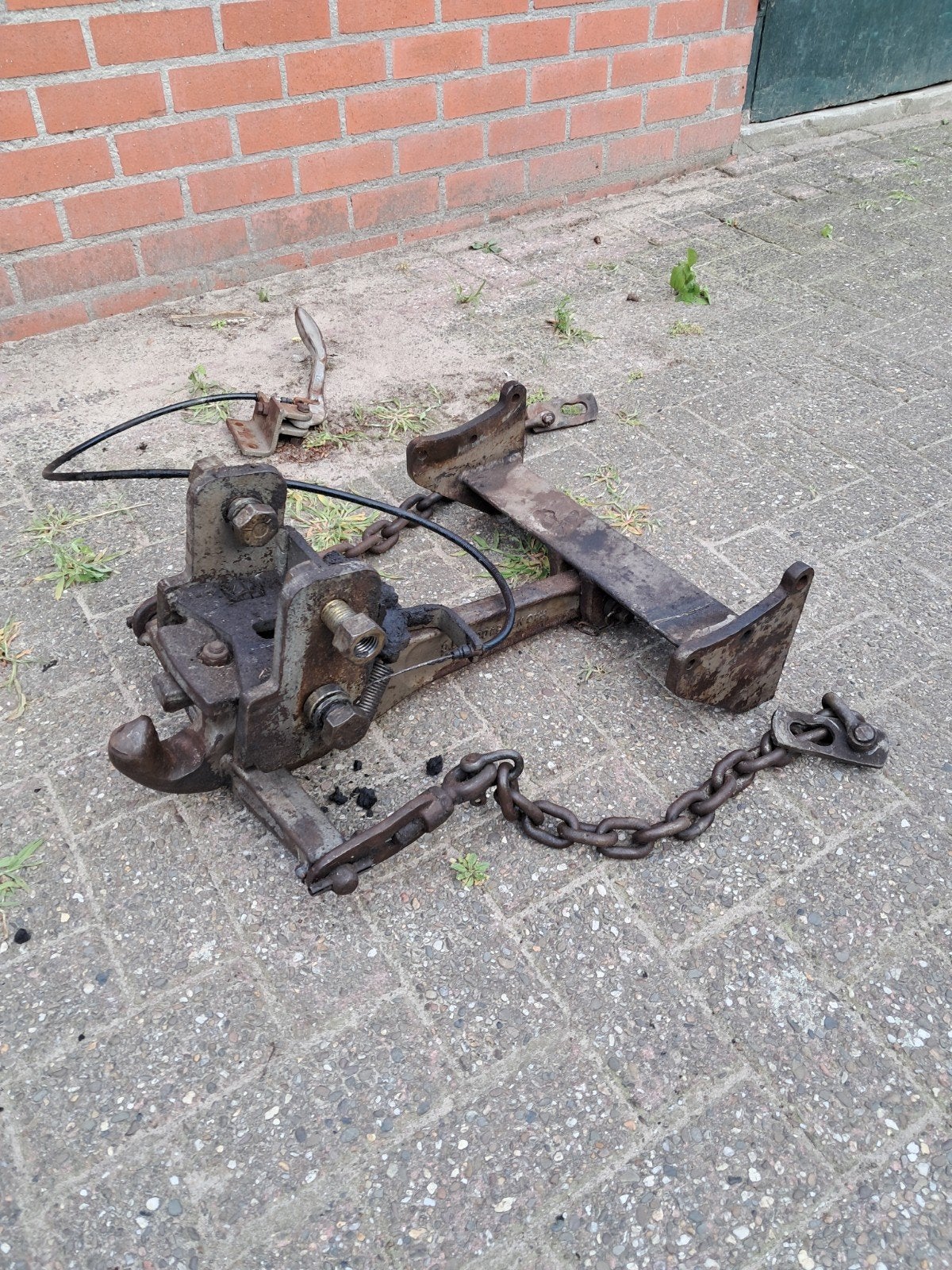 Oppikhaak Landini 500 serie, Ophalen