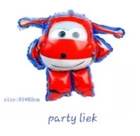 Superwings ballonnen set nr S245C, Ophalen of Verzenden, Nieuw, Versiering, Verjaardag