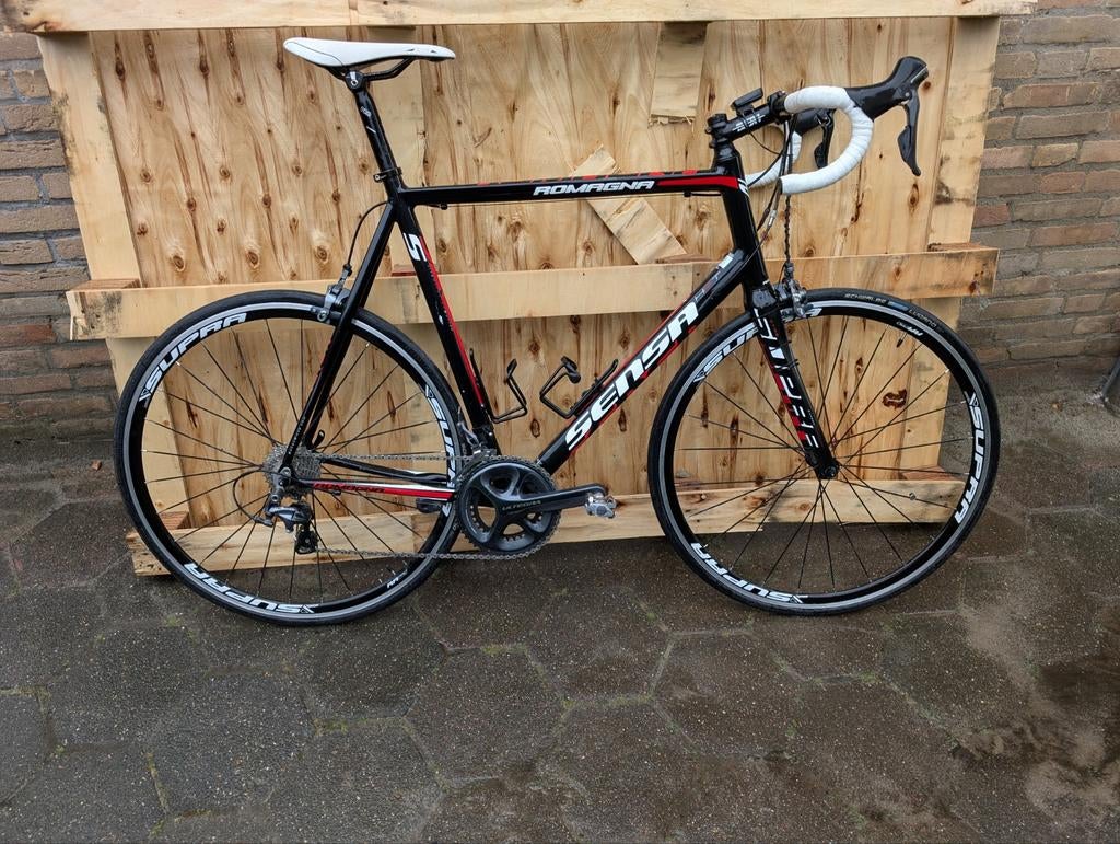 Sensa Romagna racefiets 64cm xxl Ultegra, 28 inch, Gebruikt, Aluminium, 61 tot 65 cm