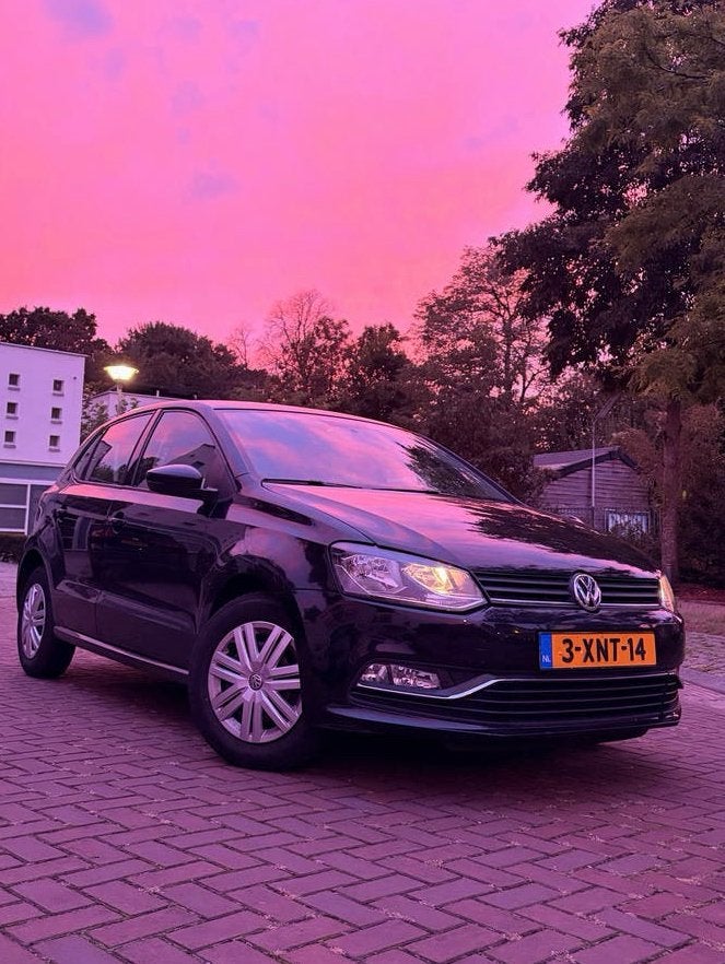 Volkswagen Polo 1.0 (bluemotion) 55KW 2014 Zwart, Stof, 40 €/maand, Euro 6, 4 cilinders