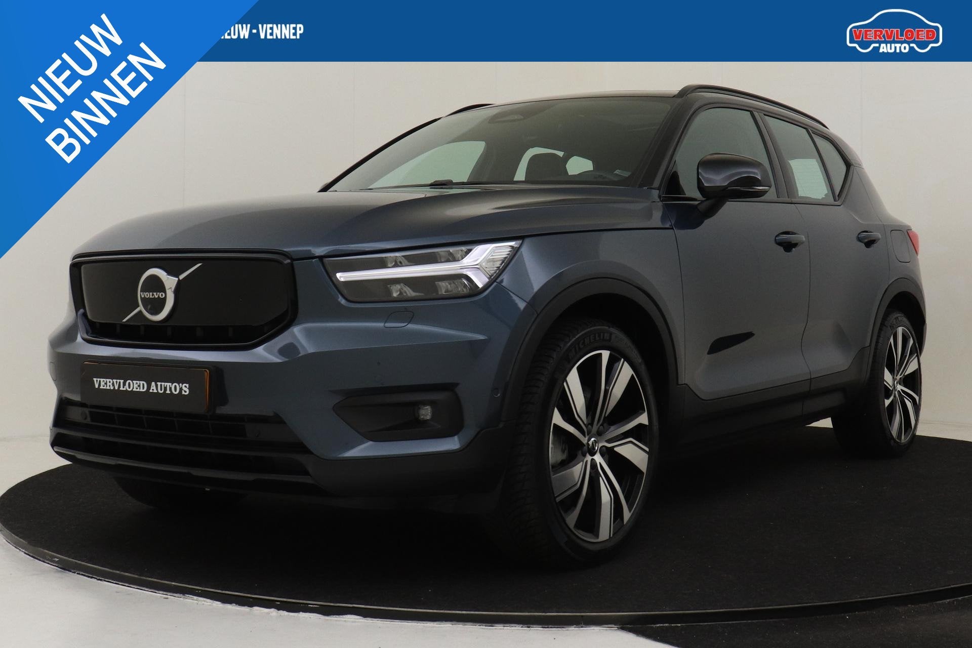 Volvo XC40 RECHARGE TWIN PRO -PANO.DAK|HARMAN/KARDON|360°CA, Auto's, Automatische klimaatregeling, Gebruikt, Blauw, Origineel Nederlands