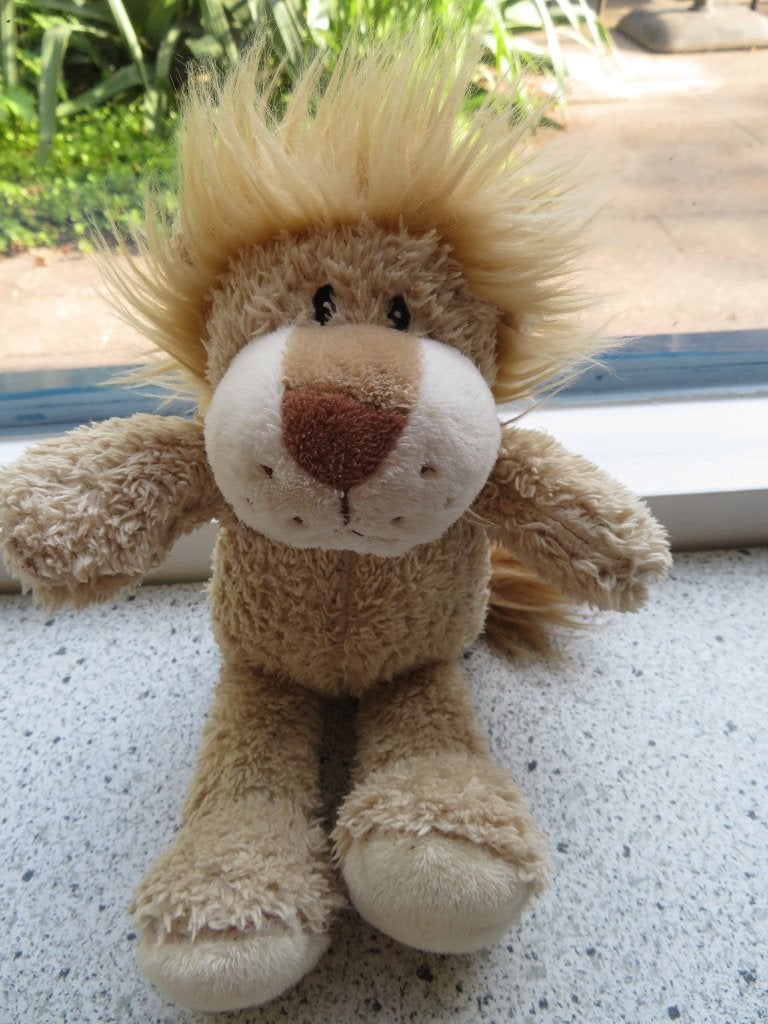 Leeuw of leeuwtje van Hema meet ca 25 cm, Kinderen en Baby's, Speelgoed | Knuffels en Pluche, Hema, Ophalen of Verzenden, Zo goed als nieuw