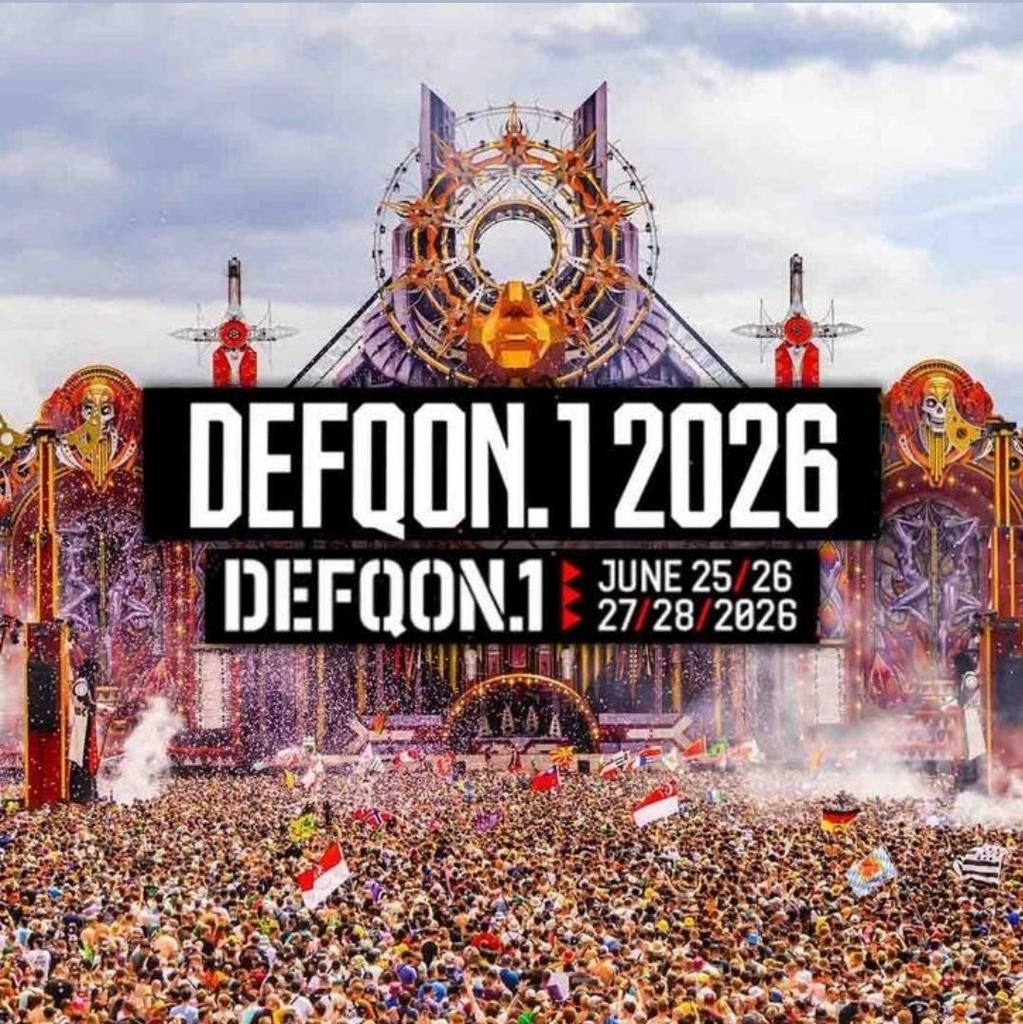 Defqon 1 2026 2x Zondag tickets! Nog niet gepersonaliseerd!, Twee personen