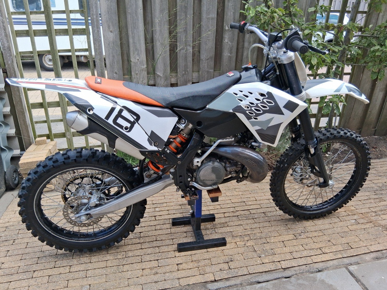 KTM 250cc 2-takt crossmotor uit 2008 - Topstaat!, Motoren, Motoren | Overige merken, Particulier, Crossmotor, 1 cilinder, Occasion