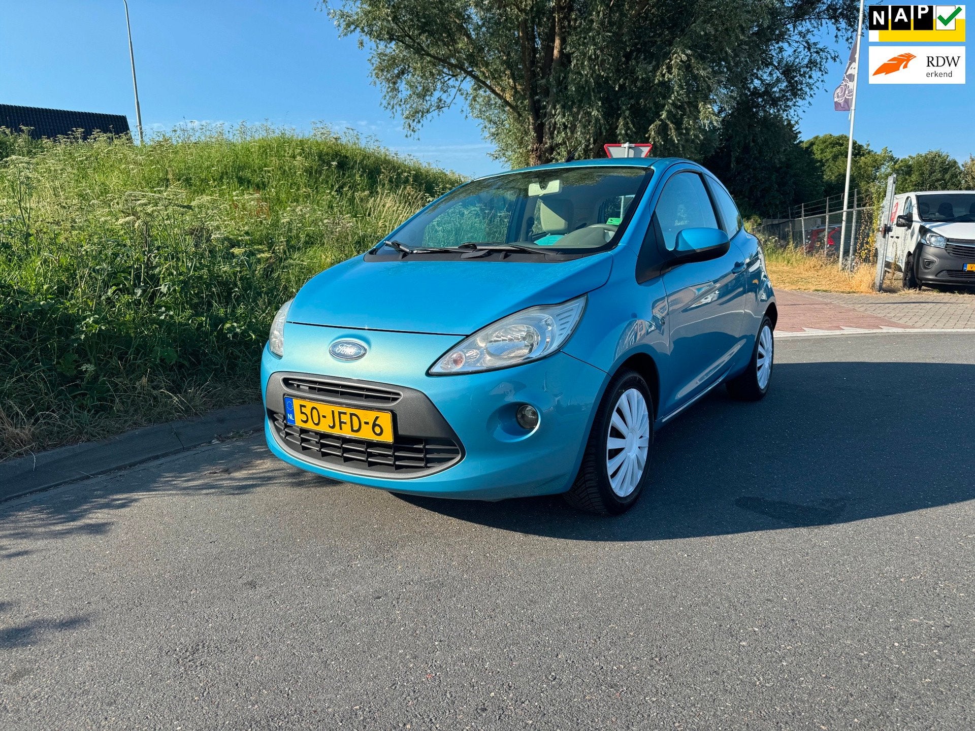 Ford Ka 1.2 Titanium Airco NW Distributieriem, Auto's, Ford, Voorwielaandrijving, Gebruikt, 1242 cc, 4 cilinders