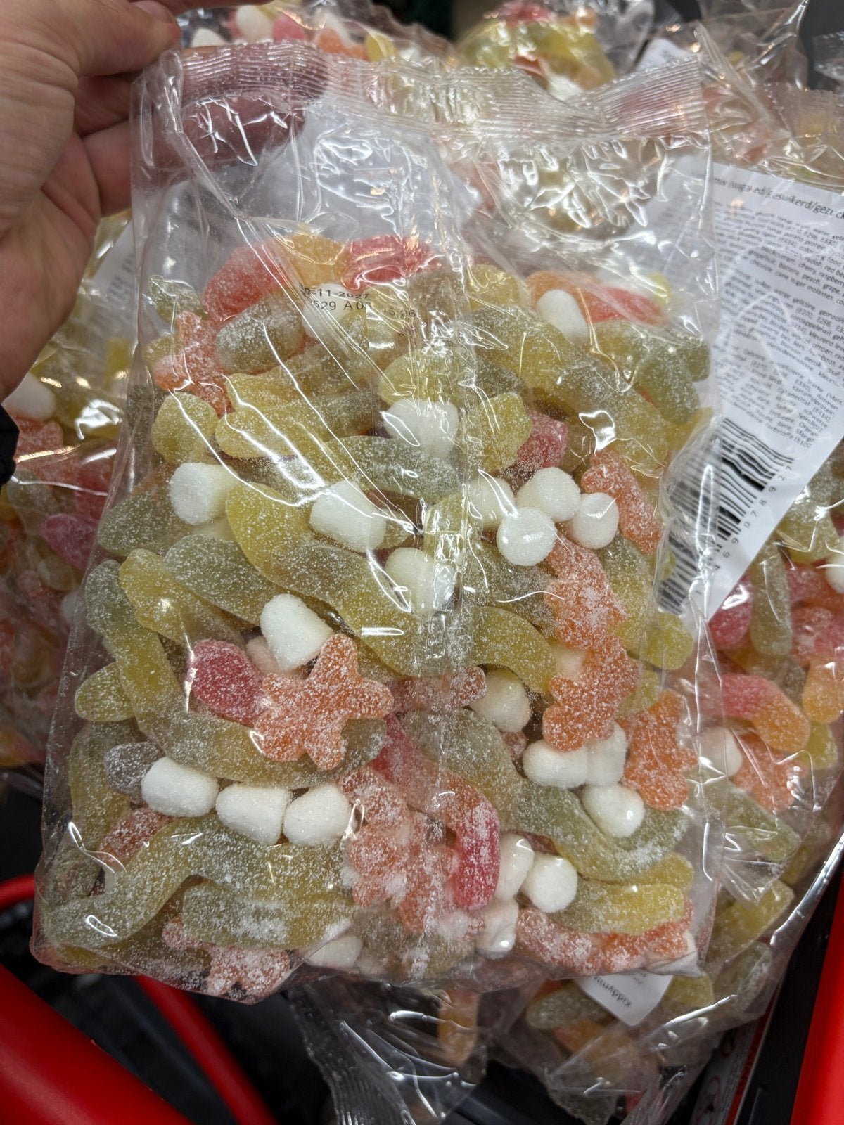 Partij 1 kg zakken snoep keuze uit 6 soorten, Ophalen of Verzenden