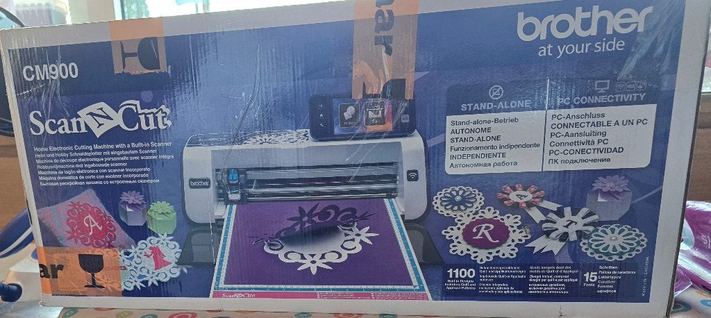 Scanncut CM 900, Overige thema's, Elektrisch, Ophalen of Verzenden, Zo goed als nieuw