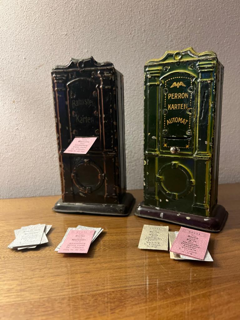 Bing Antieke Perronkaarten Automaten - GB Bavaria, Ophalen of Verzenden, Gebruikt