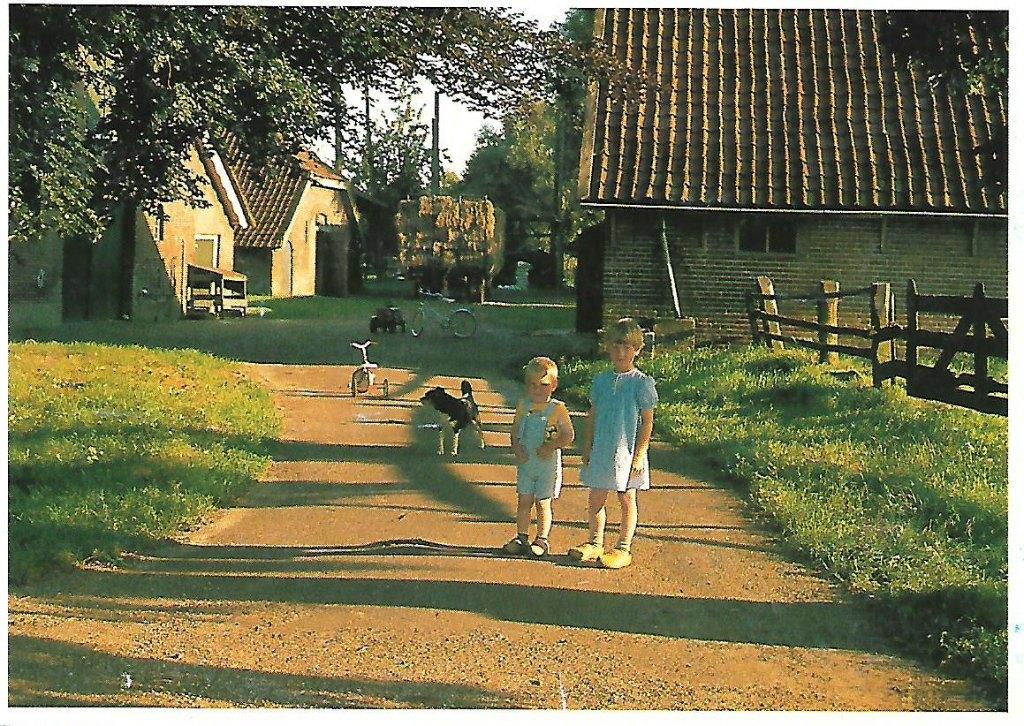 Gelderland- -Boerenerf Achterhoek., Verzenden, 1980 tot heden, Gelopen, Gelderland