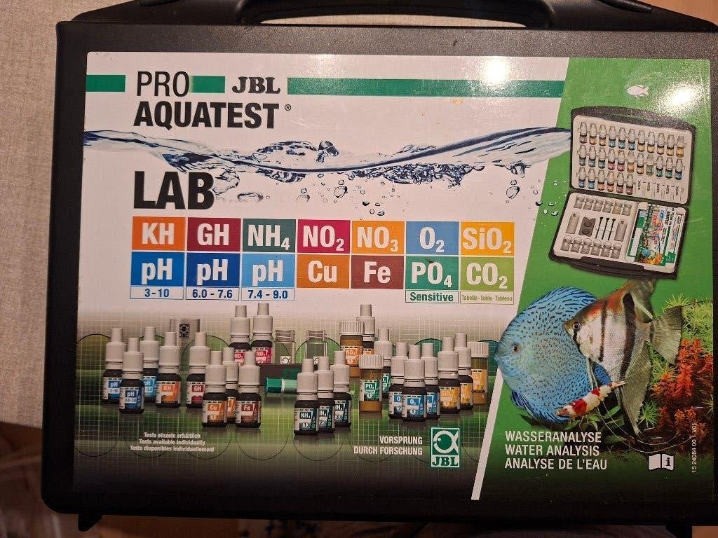 JBL ProAquaTest Lab waterkoffer, testkit zoetwater, Ophalen of Verzenden, Gebruikt, Overige typen, JBL