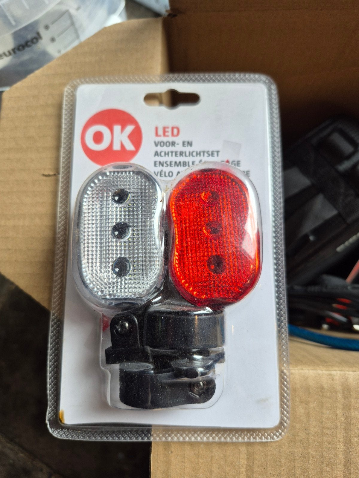 Nieuwe fiets verlichting, Ophalen of Verzenden, Batterij