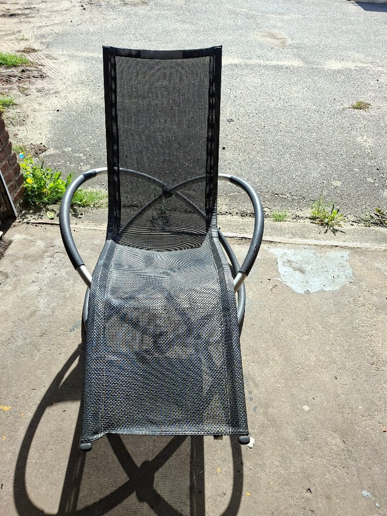 leuke ligstoel, Tuin en Terras, Ophalen, Gebruikt, Aluminium