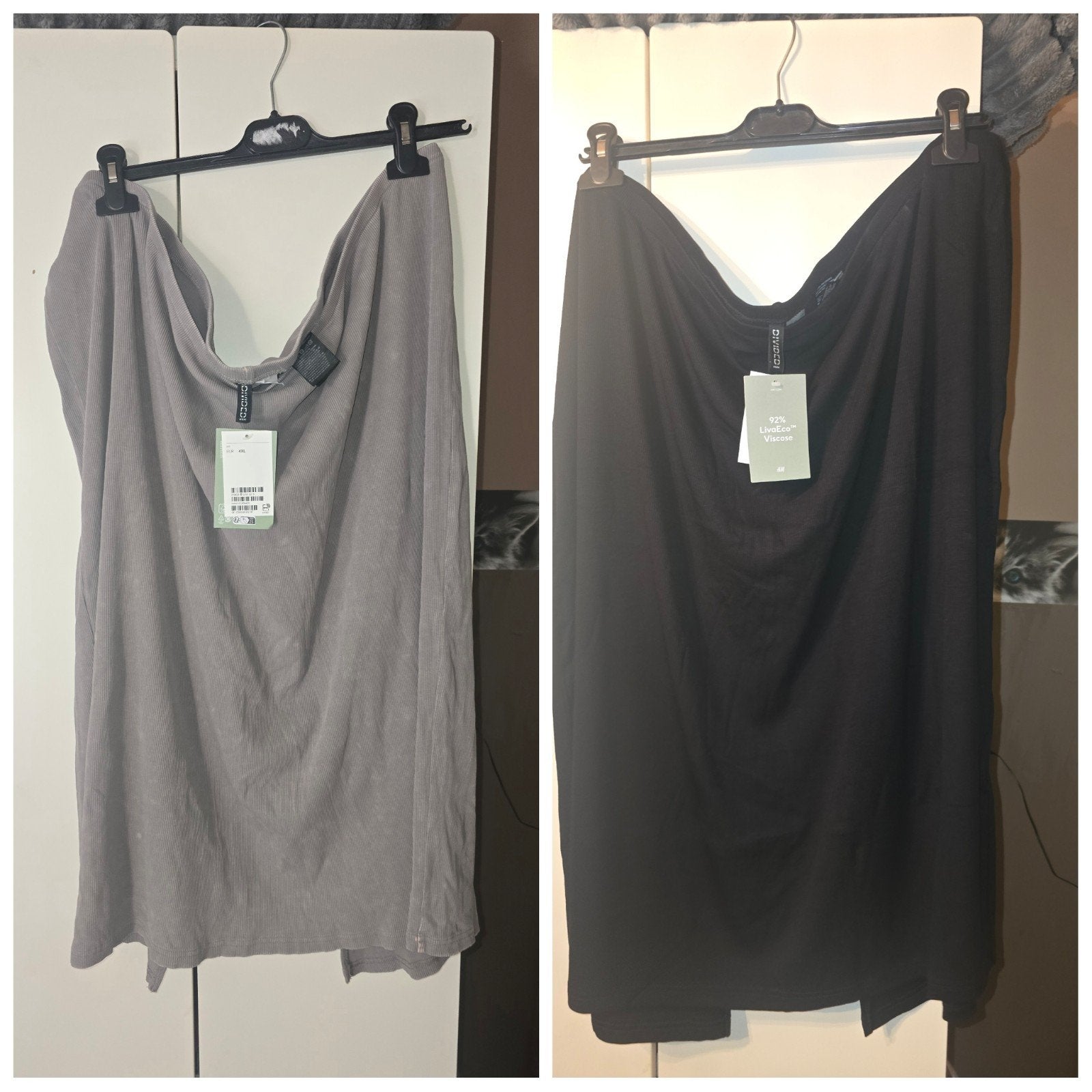 2 nieuwe koker rokjes maat 4xl 56/58, Kleding | Dames, Grote Maten, Ophalen, H&M, Meerkleurig, Rok