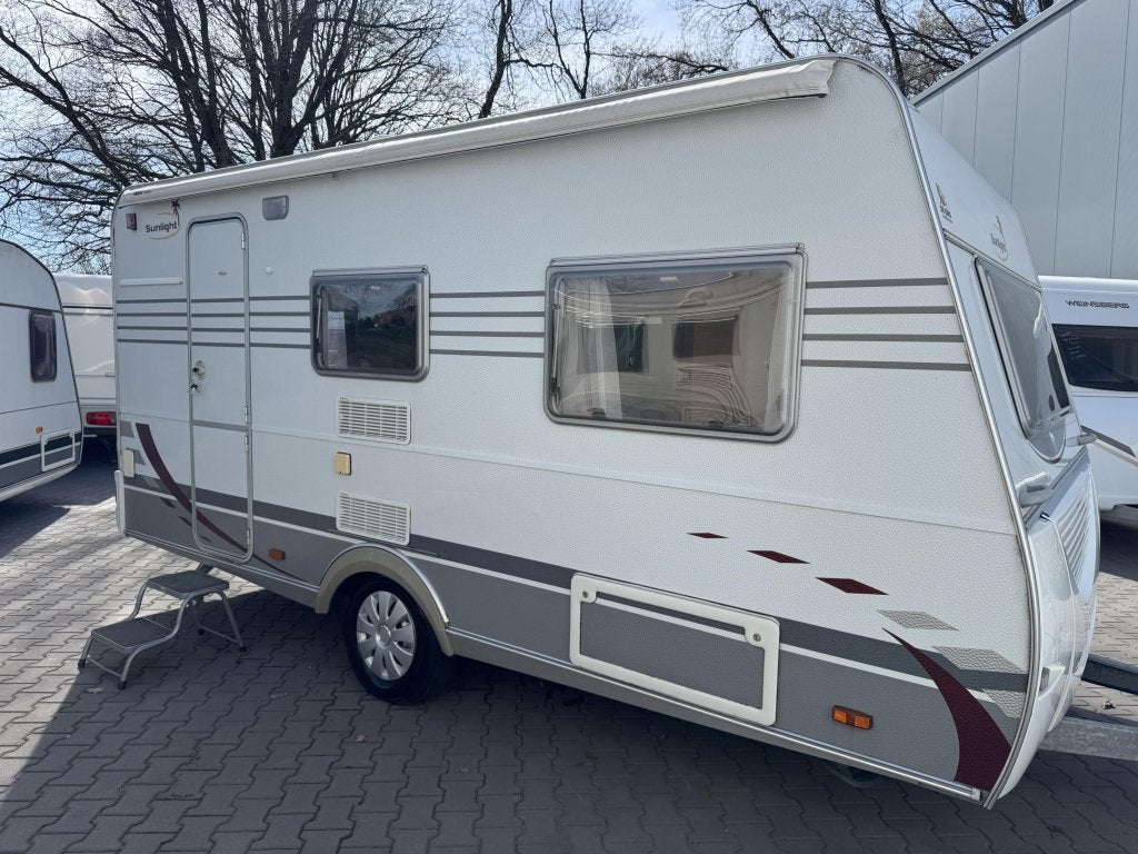 Sunlight Capron / topstaat / voortent / zakluifel, Sunlight, Bedrijf, Schokbreker, 4 tot 5 meter