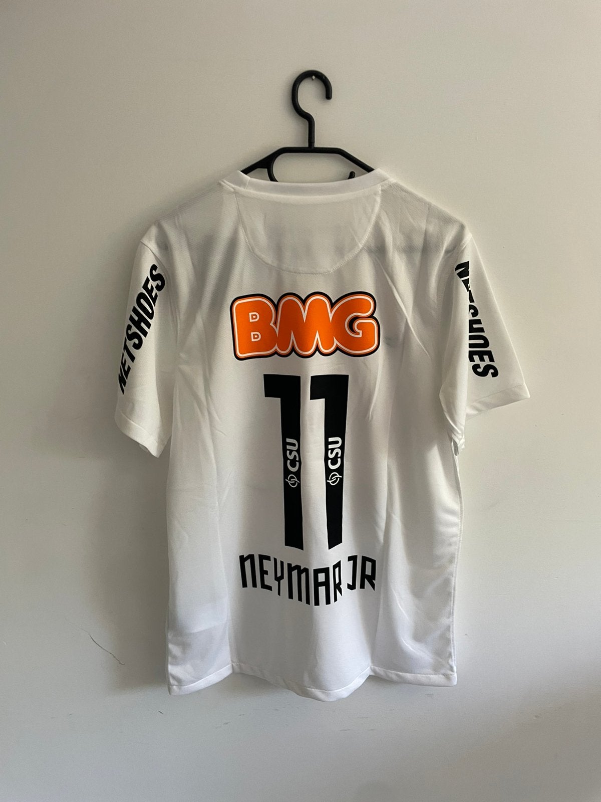 Santos 2012/13 Neymar 11 | Retro Voetbalshirt | M-XL, Maat M, Ophalen of Verzenden, Zo goed als nieuw, Shirt