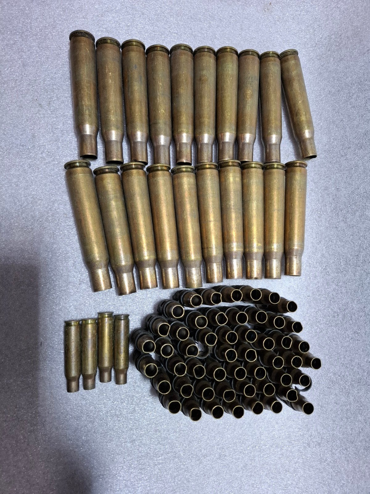 Lege Kogelhulzen - 12mm en 20mm, Verzamelen, Ophalen of Verzenden, Overige soorten, Overige gebieden, Hulzen of Bodemvondsten