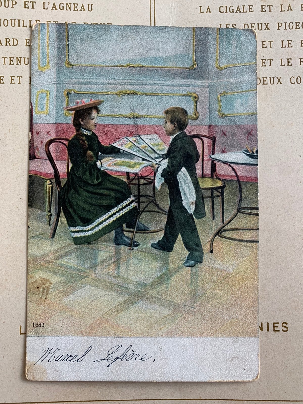 1905 Meisje met lange vlecht (HH), Ophalen of Verzenden, Voor 1920, Gelopen, Kinderen