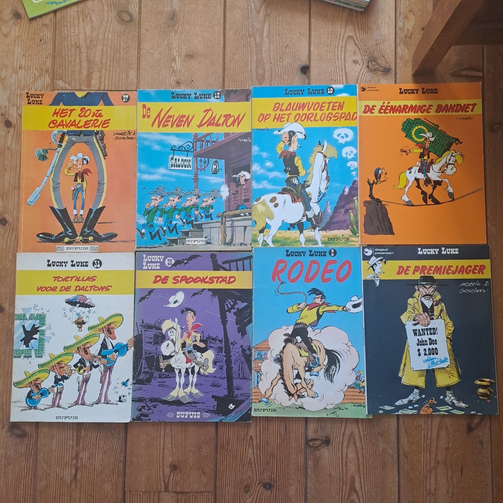 Lucky Luke Stripboeken Collectie + Asterix, Meerdere stripboeken, Ophalen of Verzenden, Gelezen, Morris & Goscinny