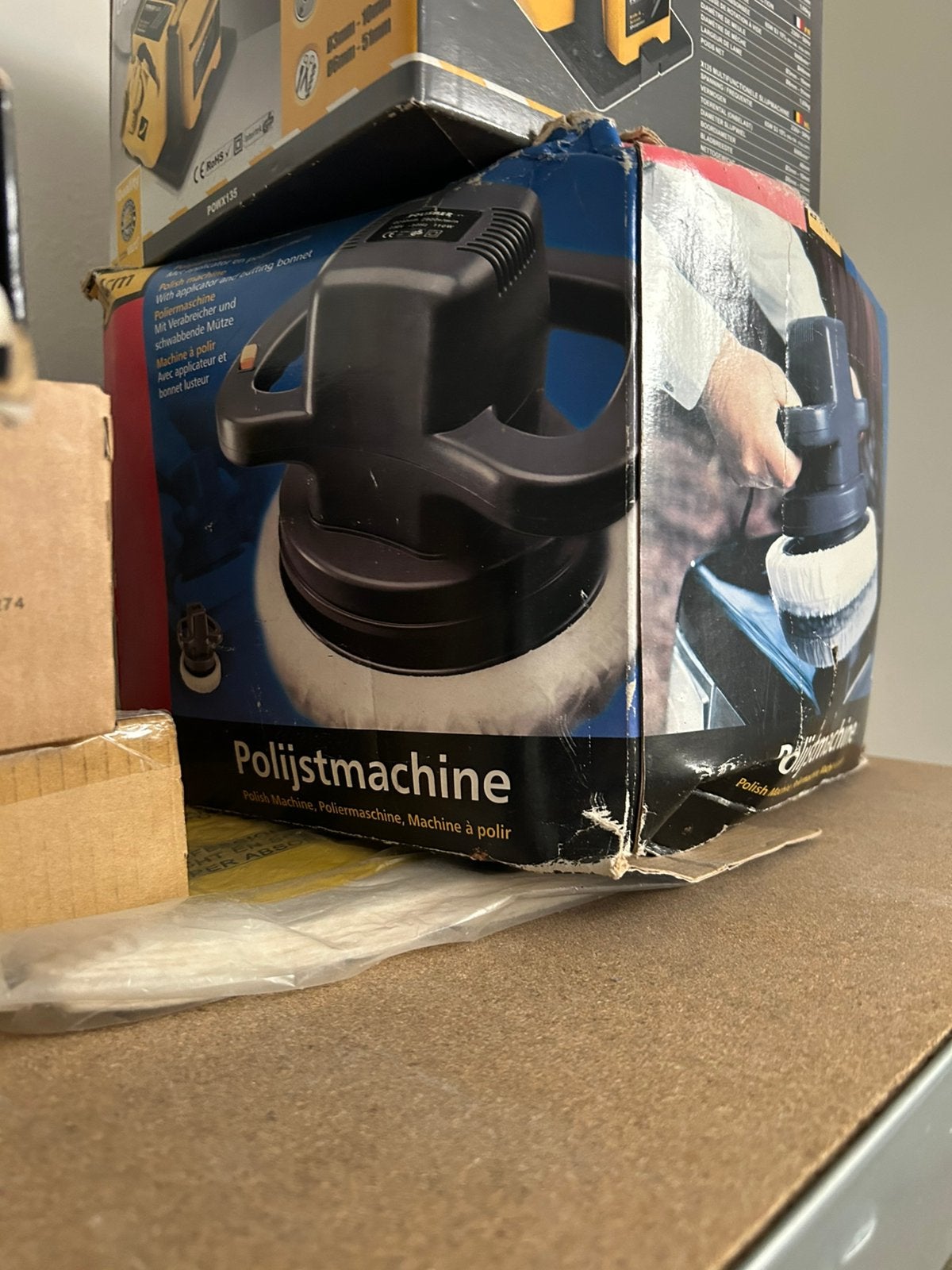 Polijstmachine, Ophalen, Gebruikt