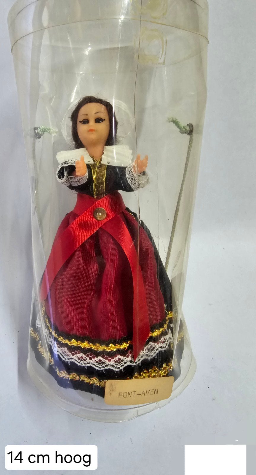 vintage poppetje, Ophalen of Verzenden, Zo goed als nieuw