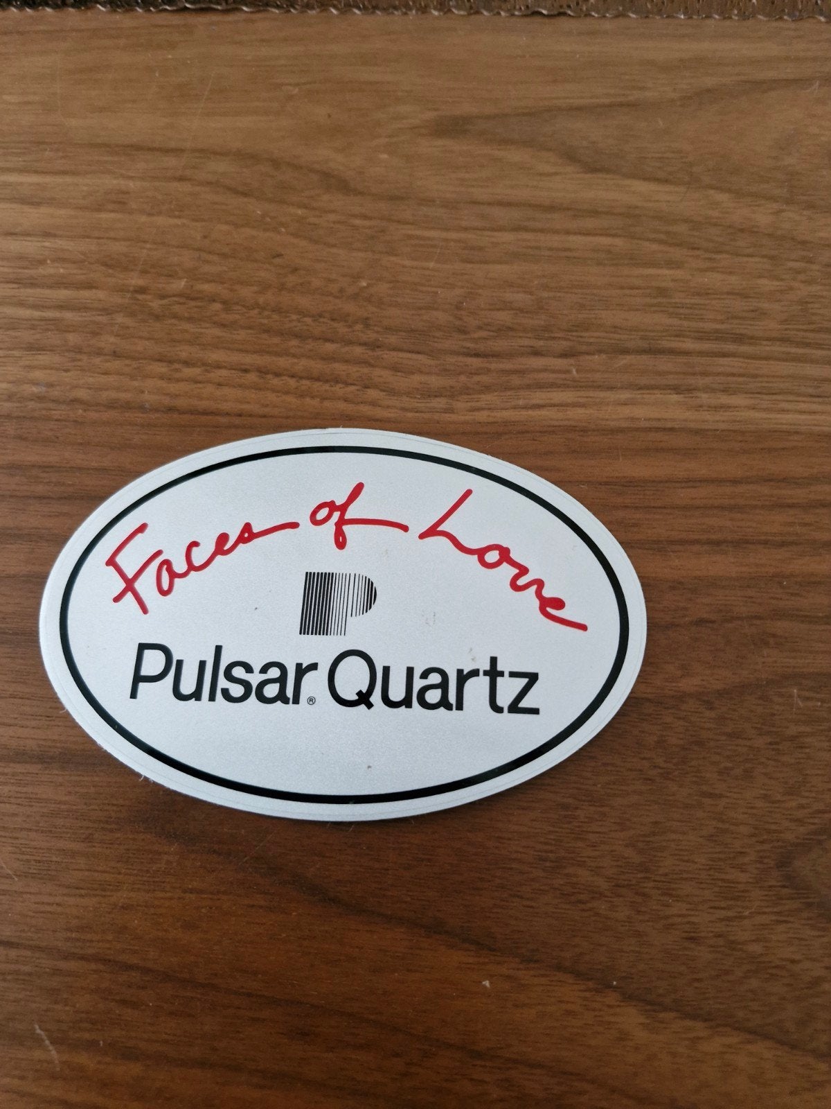 G 182 Pulsar Quartz 'Faces of Love' sticker 10x14 cm, Ophalen of Verzenden, Nieuw, Merk