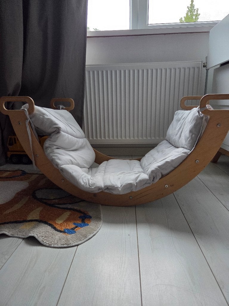 Houten klimboog pastel, Kinderen en Baby's, Speelgoed | Houten speelgoed, Ophalen, Gebruikt