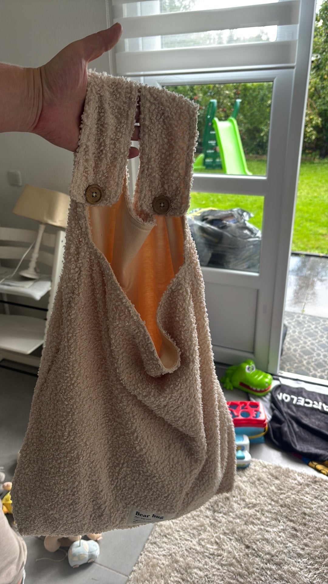 Jollein box zak teddy, Ophalen of Verzenden, Zo goed als nieuw