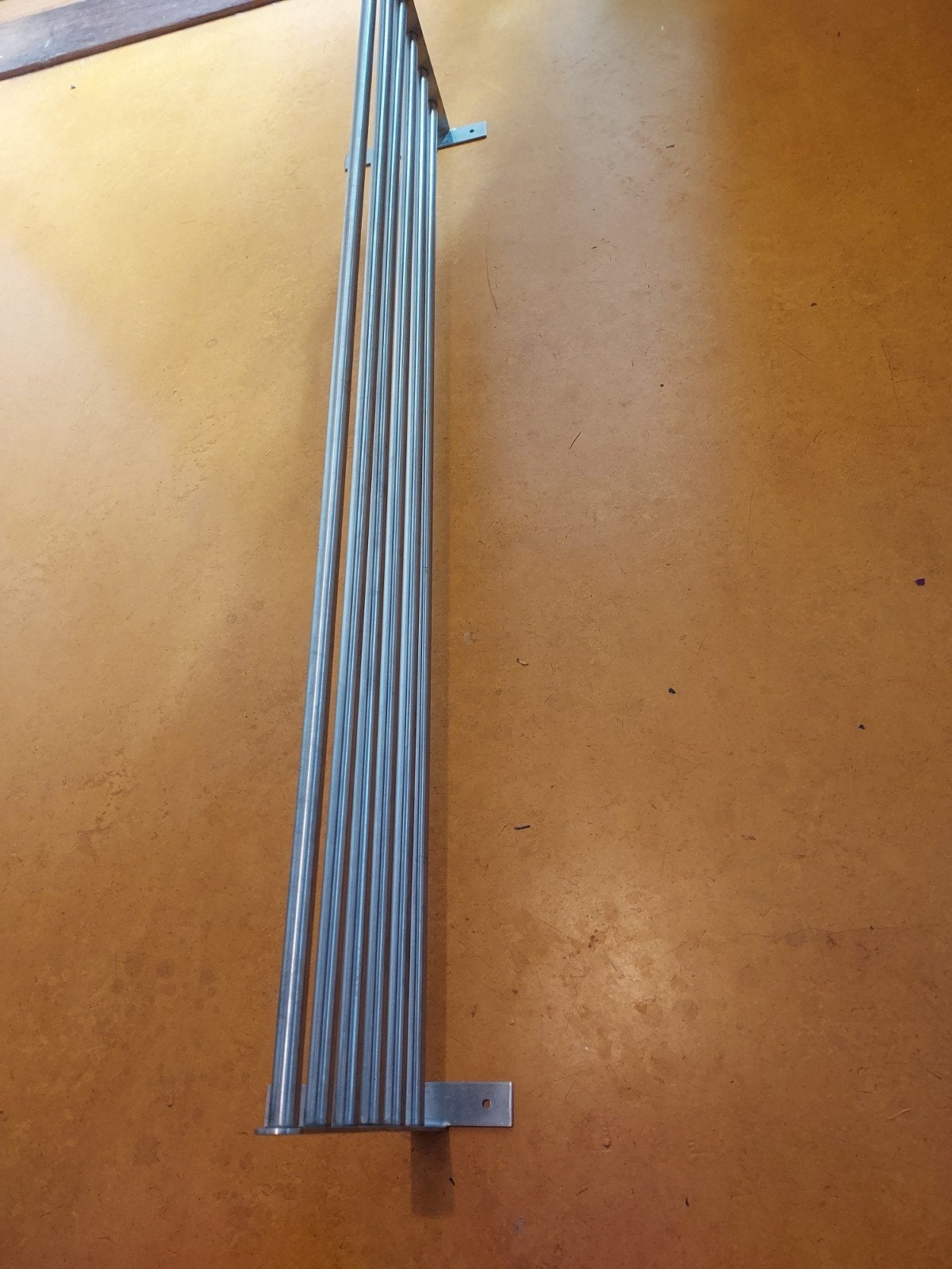 Rvs ophangplank 120 cm x 27cm, Ophalen, Overige materialen, Plinten