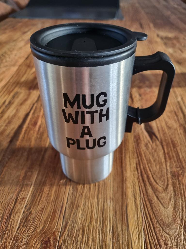Te koop elektrische koffiebeker, Overige materialen, Overige typen, Nieuw, Ophalen of Verzenden