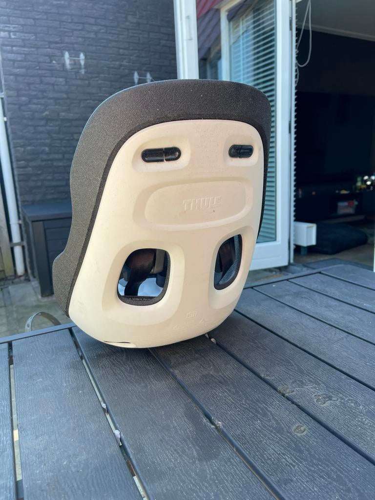 Thule fietsstoel voor 9-15 kg, Ophalen, Gebruikt, Voetsteuntjes, Voorzitje
