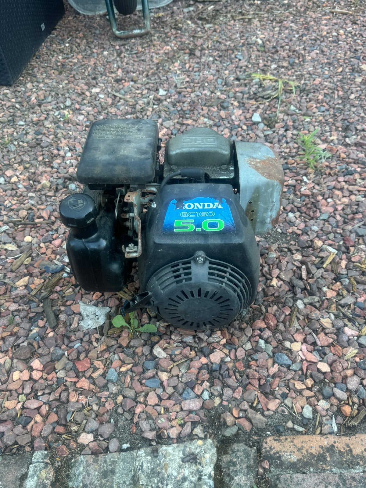 Honda GC160 5PK motorblok, Ophalen, Gebruikt, Benzinemotor, 1800 rpm of meer