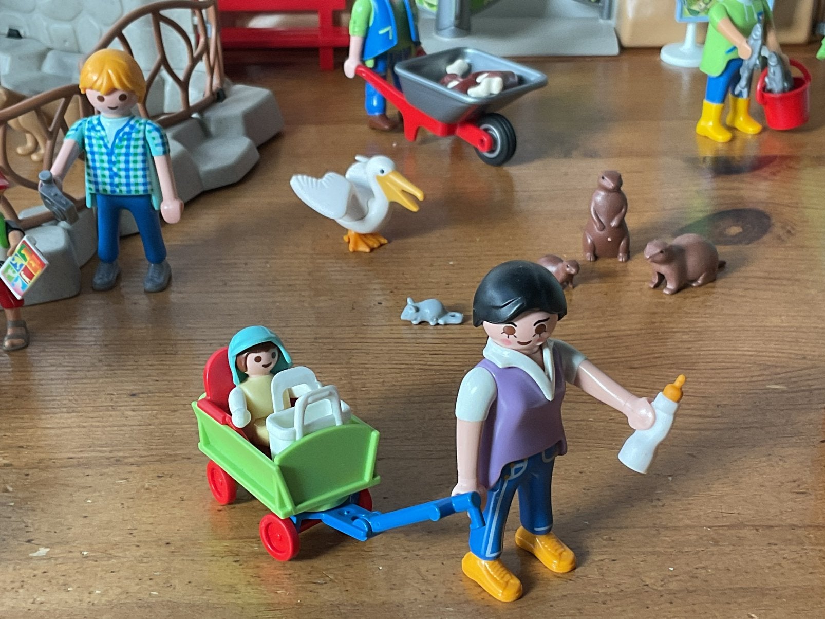Foto 9 van PLAYMOBIL UITGEBREIDE GROTE DIERENTUIN 🐆 🦏 SUPER LEUK !!