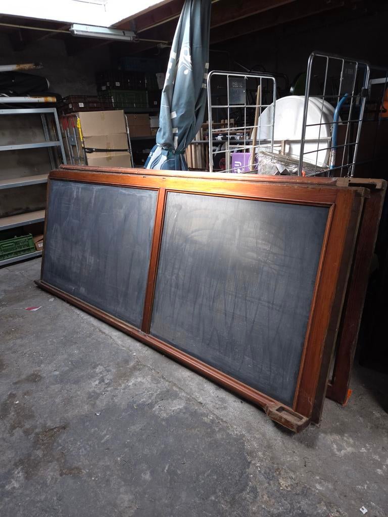Vintage schoolbord / krijtbord, Antiek en Kunst, Ophalen