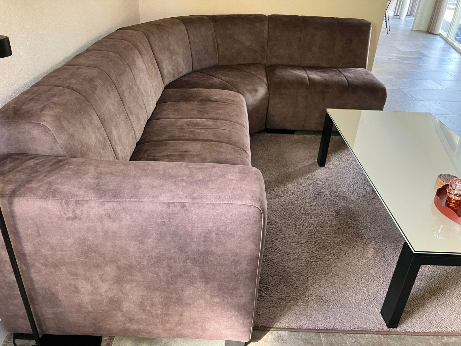 Urban Sofa Pascalle Hoekbank - Zo goed als nieuw, Ophalen, Hoekbank, 300 cm of meer, 75 tot 100 cm