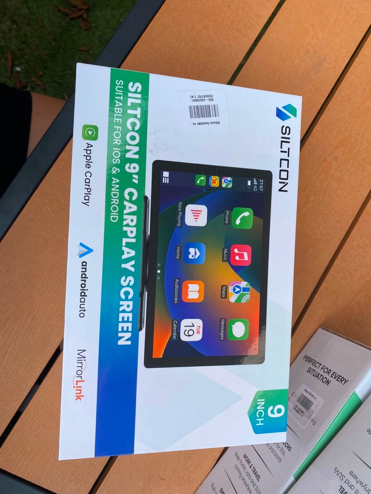 Siltcon 9" CarPlay Scherm met Achteruitrijcamera, Ophalen, ?, ?3, Nieuw