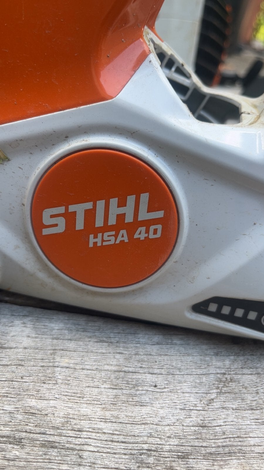 STIHL Heggenschaar & Bladblazer met Oplader, Ophalen, Gebruikt, Accu
