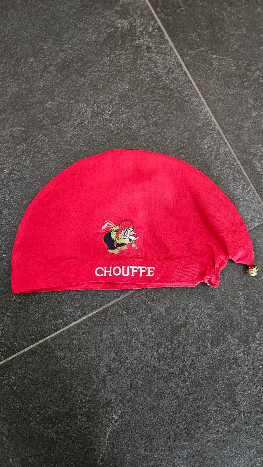 La Chouffe muts / hoedje met belletje, Hoed, Zo goed als nieuw, La Chouffe, One size fits all