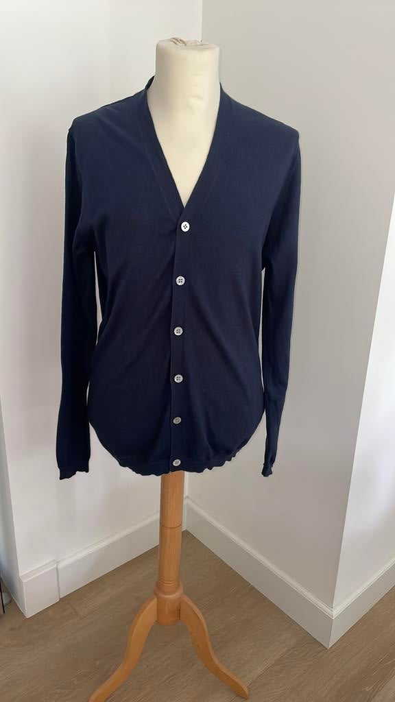 Vest van Suitsupply, mt L, Verzenden, Gedragen, Maat 52/54 (L), Blauw