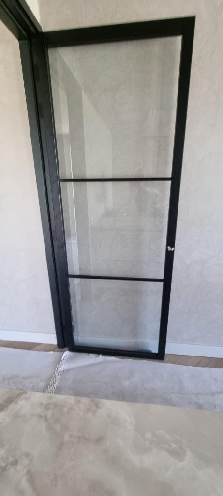 Skantrae SSL 14503 Binnendeur, Glasdeur, Doe-het-zelf en Verbouw, Deuren en Horren, Ophalen, 80 tot 100 cm, 215 cm of meer, Binnendeur