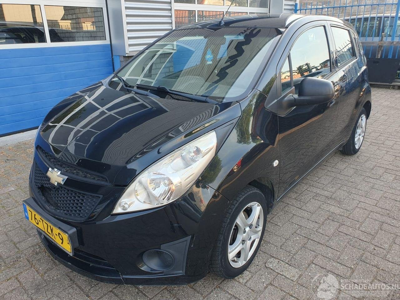 Chevrolet Spark 1.0 16V LS Bi-Fuel (bj 2012), Chevrolet, Zwart, General Motors Germany GmbH, Handgeschakeld