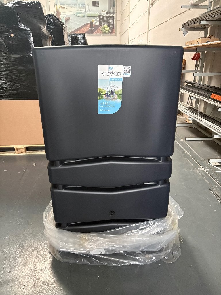 Prosperplast - Regenton Aqua Tower 350 liter - Antraciet, Kunststof, Verzenden, Nieuw, Nvt