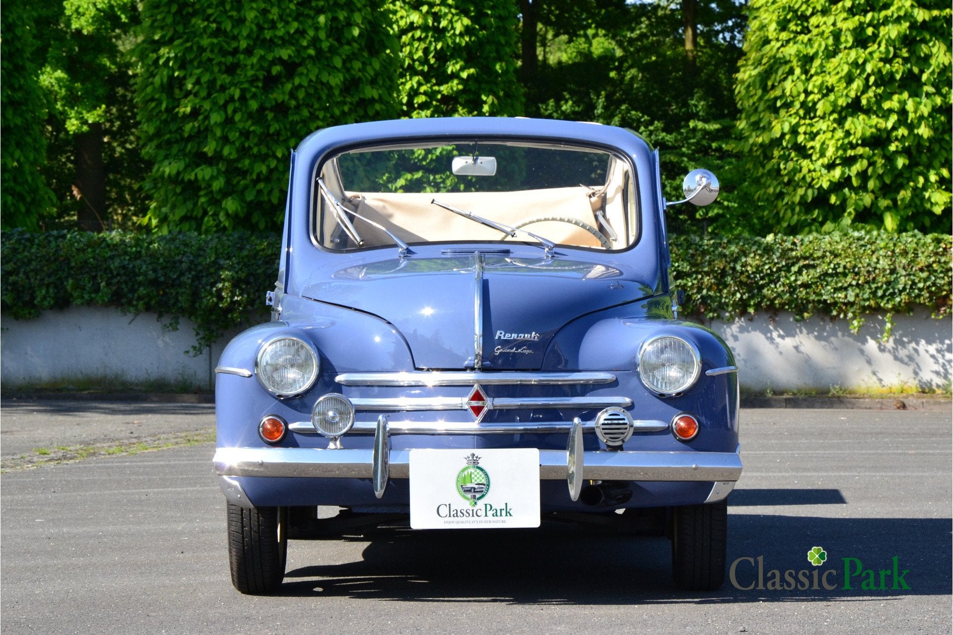 Renault 4CV Découvrable & remorque monoroue Erde (bj 1954), foto 8