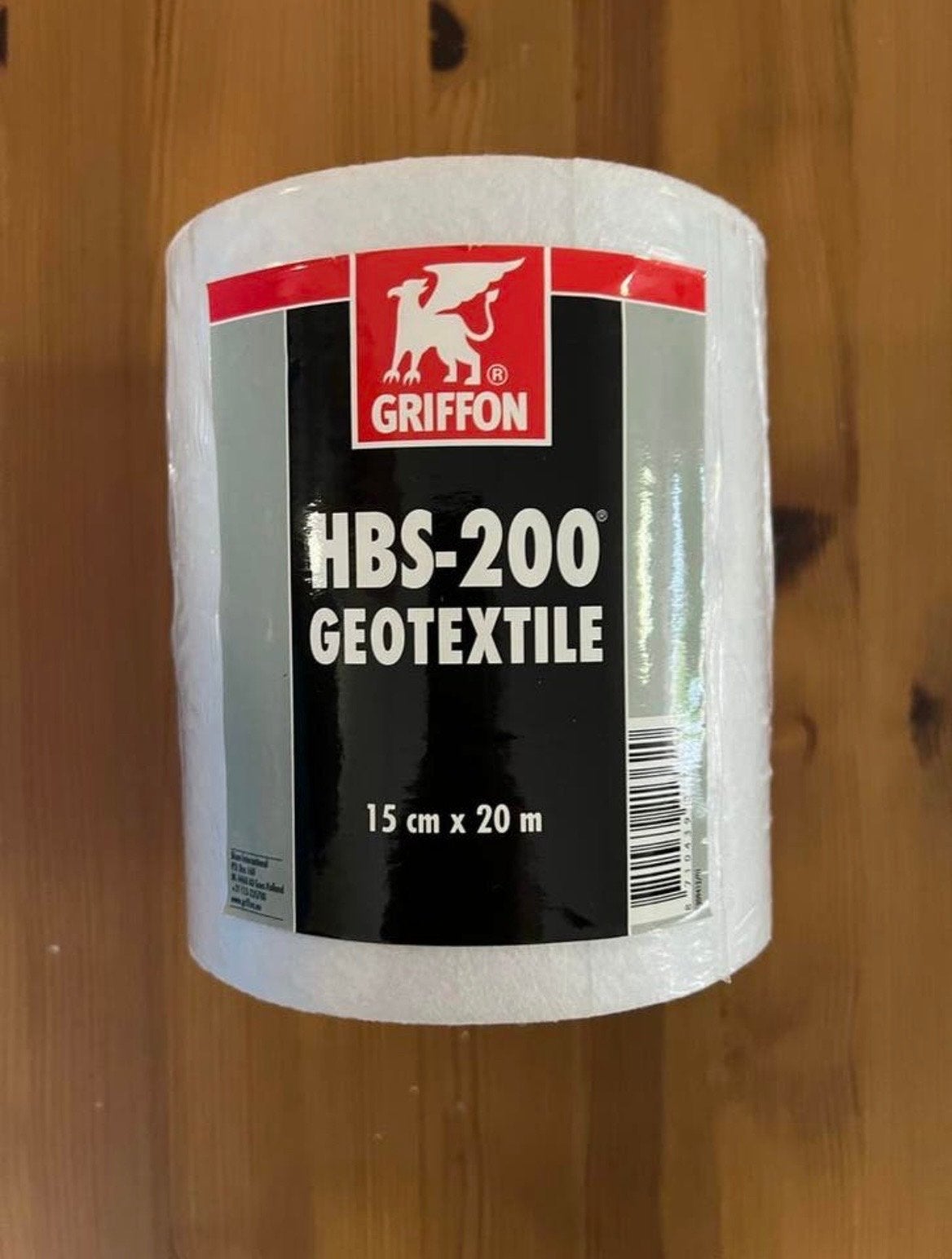 Griffon HBS-200 Geotextiel 15 cm x 20 m, Ophalen of Verzenden, Nieuw