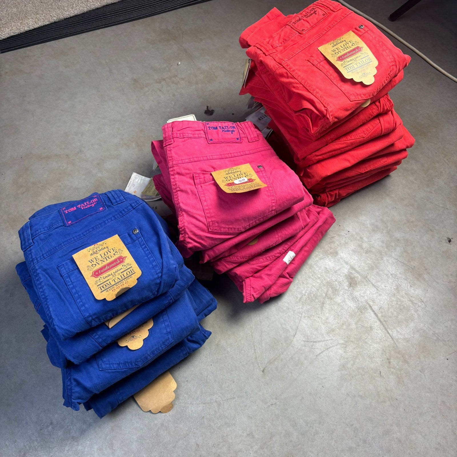 Partij 30x Nieuwe Tom Tailor Kinder Jeans | B2B, Ahmadazz20089@gmail.com, AZ Trading B2B, Blauw, Nieuw