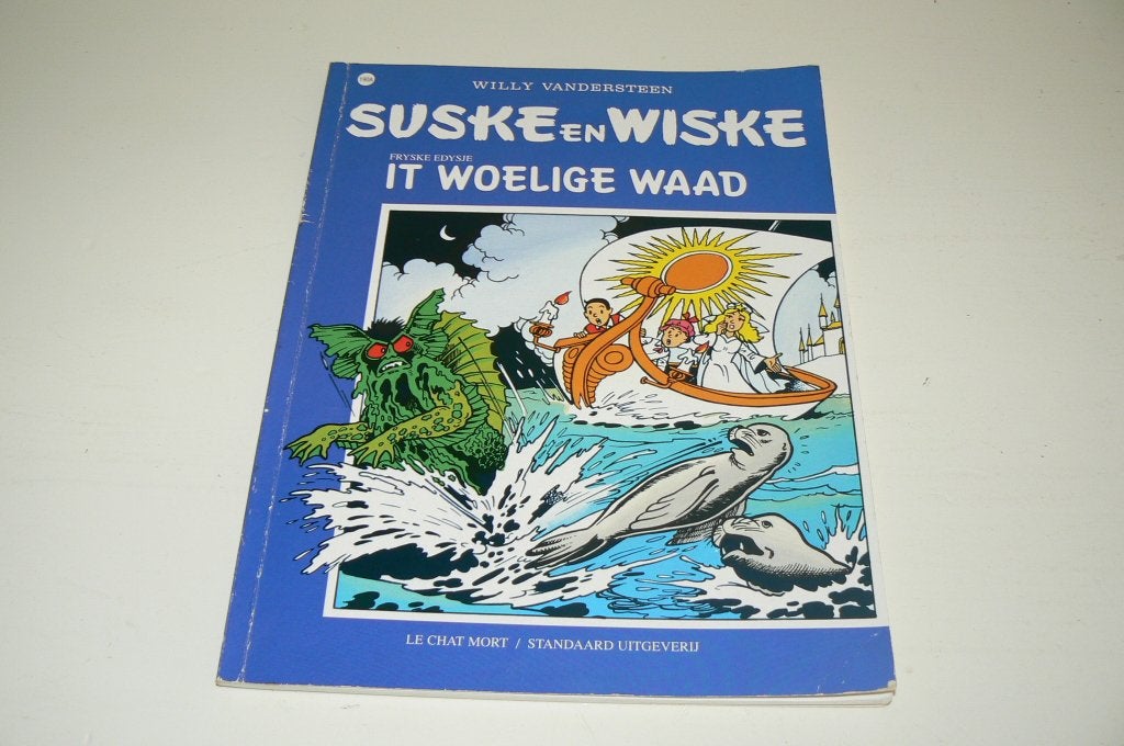 It woelige waad Suske & Wiske in het Fries / Frysk 1997 190A, Eén stripboek, Ophalen of Verzenden, Zo goed als nieuw, Willy Vandersteen / Paul Geerts