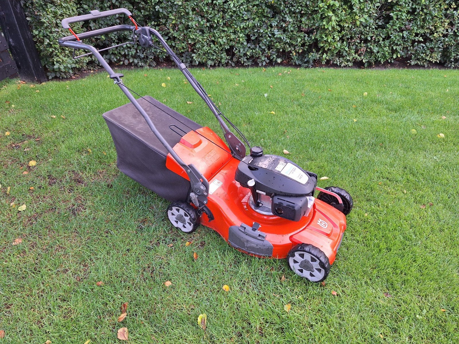 husqvarna motormaaier, Ophalen, Gebruikt